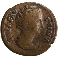Dupondius - Faustina the Elder AVGVSTA S C, Ceres