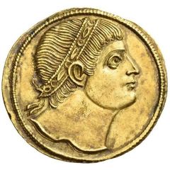 1½ Solidi - Constantinus I GLORIA CON – STANTINI AVG; Siscia
