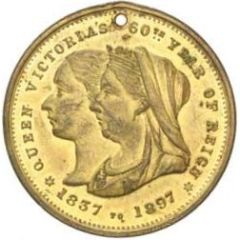 Medalet - Victoria Diamond Jubilee; East Loddon