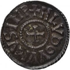 Denier - Louis I Paris mint