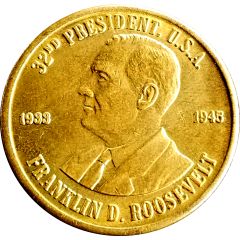 Token - Reader`s Digest History of U.S. Presidents Franklin D. Roosevelt