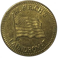 Laundry Token - Al and Rich`s Laundromat