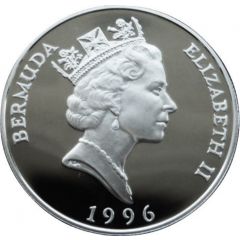 1 Dollar - Elizabeth II Coronation of King George VI, Silver Proof Issue