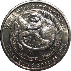 Medal - Australian Endangered Species Leadbeaters`s Possum - Company Medal