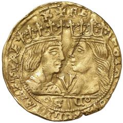 1 Ducat - Ferdinandus II and Elisabet I V and SC