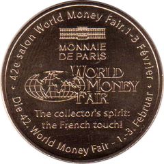 Monnaie de Paris Tourist Token - World Money Fair 2013