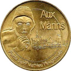 Monnaie de Paris Tourist Token - Plougonvelin Pointe Saint-Mathieu - Aux marins