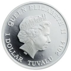 1 Dollar - Elizabeth II Year of the Horse - Wealth