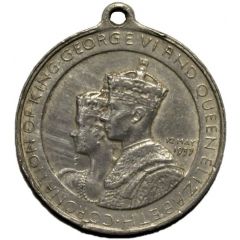 George VI and Elizabeth - Coronation at Westminster Abbey