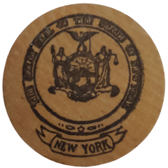 Wooden Nickel- State of New York