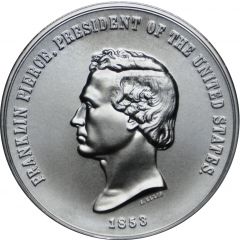 Medal - Peace and Friendship Franklin Pierce Presidential