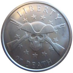 1 Ounce - Silver Shield Liberty or Death