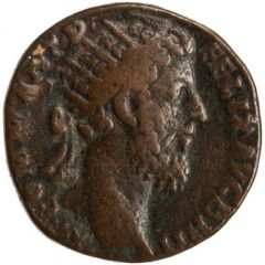 Dupondius - Commodus P M TR P XI IMP VII COS V P P S C, Victory