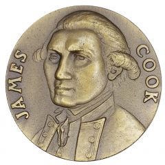 Medal - James Cook `Endeavour`