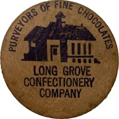 Wooden Dollar - Long Grove Confectionery Company Long Grove, Illinois