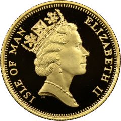 2 Sovereigns - Elizabeth II Four crowned shields; Maklouf head