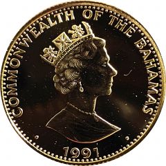100 Dollars - Elizabeth II Discovery of the New World