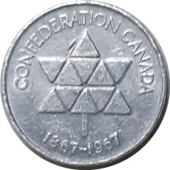 Token - Canada Centennial John A Macdonald