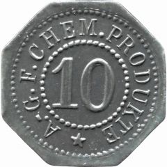 10 Pfennig - Landshut A.G.F. Chem. Produkte