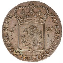 3 Gulden - Batavian Republic Gelderland