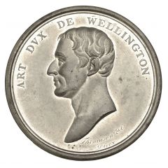 Medal - George III Vota Publica, white metal