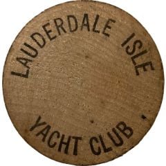 Wooden Nickel - Lauderdale Isle Yacht Club Ft. Lauderdale, Florida