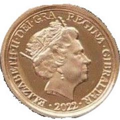 1/4 Sovereign - Elizabeth II Platinum Jubilee