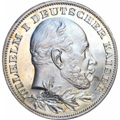 Medal - Wilhelm I 100th birthday of Emperor, Prussia