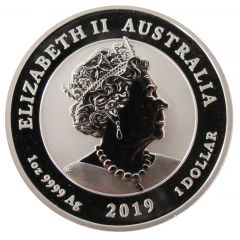 1 Dollar - Elizabeth II 6th Portrait - Double Dragon