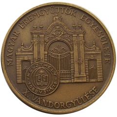 Medal - 10th conference of the Hungarian Coin Collectors Association