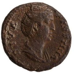 As - Faustina the Elder AVGVSTA S C, Vesta
