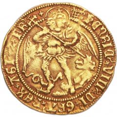1 Angel - Henry VIII 1st coinage