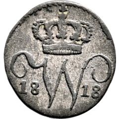 1/2 Kreuzer - William I