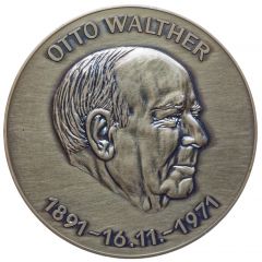 Medal for the 80th birthday of Otto Walther