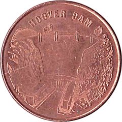 Token - Nevada The Silver State - Hoover Dam
