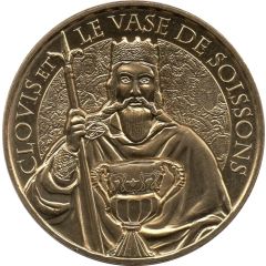 Monnaie de Paris Tourist Token - Clovis et le vase de Soissons