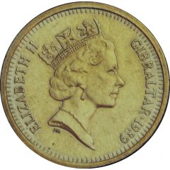 1 Pound - Elizabeth II Coinage Anniversary