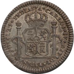 1 Real - Carlos IV Proclamation coinage