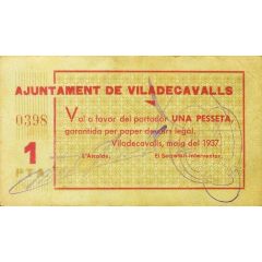 1 Peseta Viladecavalls