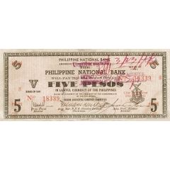 5 Pesos Shaded 5, President of the Commonwealth