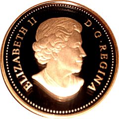 5 Dollars - Elizabeth II Deer