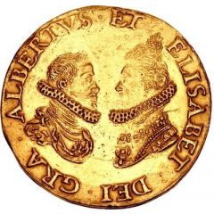 2 Gulden Gold - Albert and Isabella