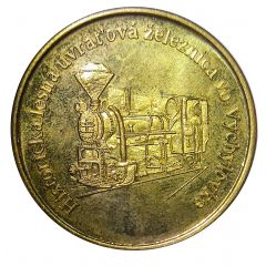 Medal - Historicka lesna uvratova zeleznica vo vychylovke