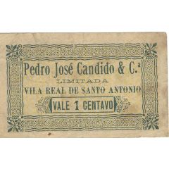 1 Centavo Vila Real De Santo António - Pedro Jose Candido