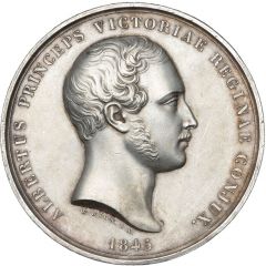 Award - Victoria Prince Albert`s Medal, silver
