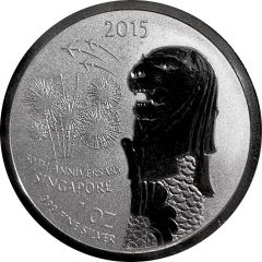 1 oz Silver - Merlion - IBM