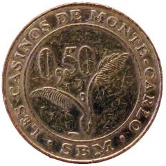 50 Centimes - Casino de Monte Carlo