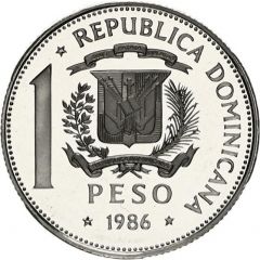 1 Peso Central American and Caribbean Games, 10 gr, Copper-Nickel