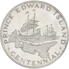 Medal - Centennial of Confederation - Prince Edward Island
