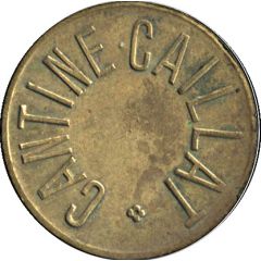 1 Franc - Cantine Militaire Caillat